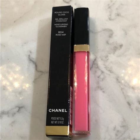 chanel rose gold|chanel rose naif lip gloss.